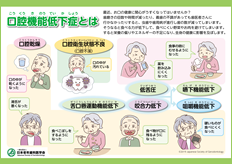 口腔機能低下症」を診断しましょう | 日本老年歯科医学会